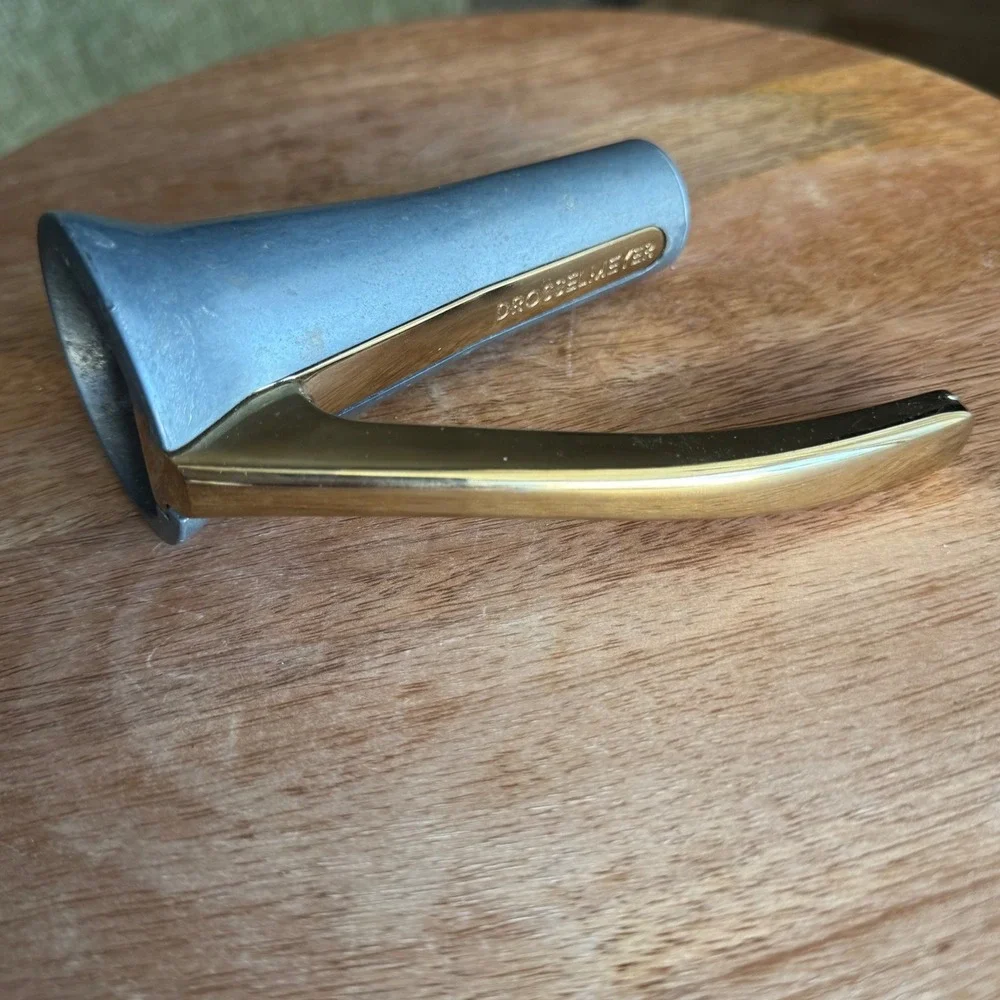Drosselmeyer Nutcracker Double Lever Zinc Gold Swedish Design Modern Minimalist